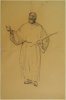 1925-1926 ca. -L'ultima cena (studio di apostolo con croce in mano)